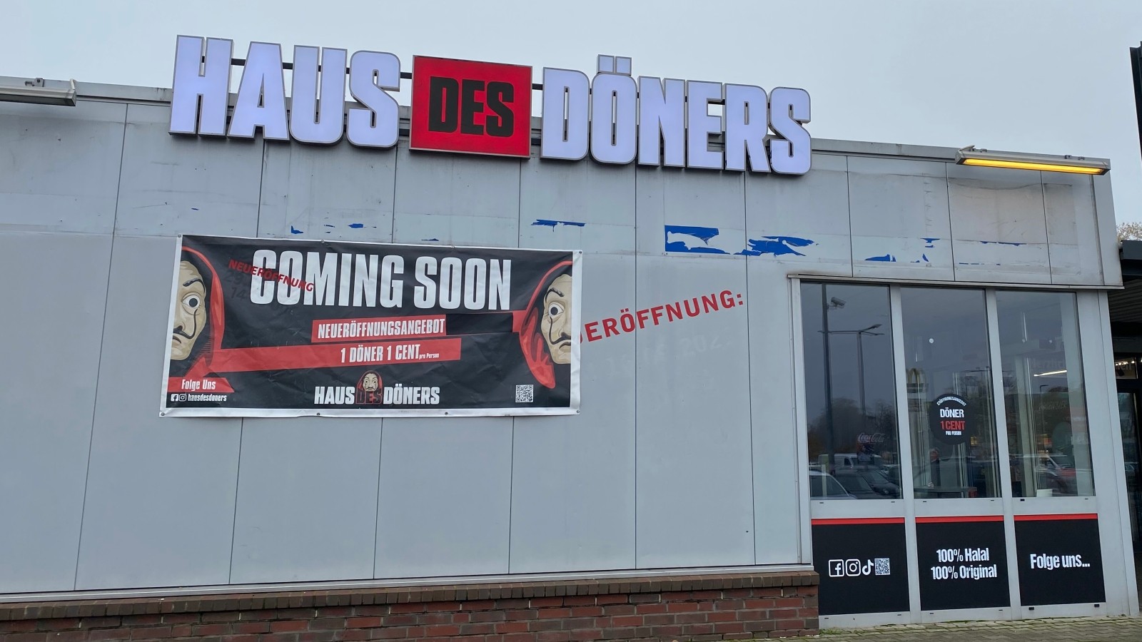 „Haus des Döners“ in Dinslaken mit 1CentAktion