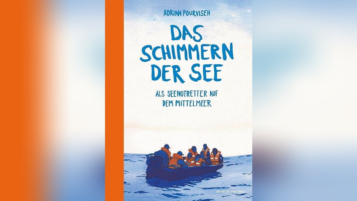 Das Cover der Graphic Novel „Das Schimmern der See“ von Adrian Pourviseh.