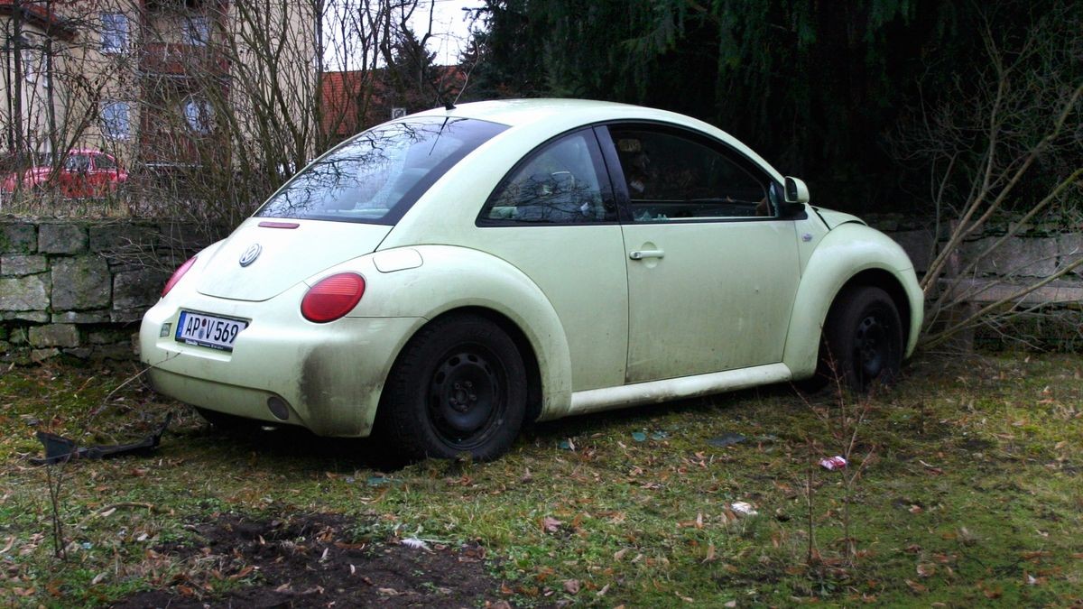 In diesem VW wurde Doreen S. getötet. Mit dem Wagen fuhr sie täglich zur Arbeit (Archivbild).