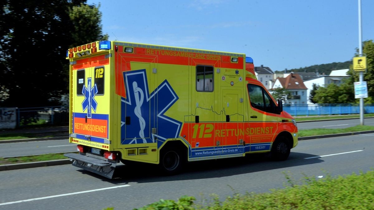 Ein Mann wurde bei einem Unfall im Weimarer Land verletzt (Symbolfoto).