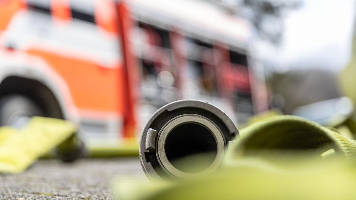 Am Freitag ist ein Feuer in einem Einfamilienhaus in Elxleben ausgebrochen.