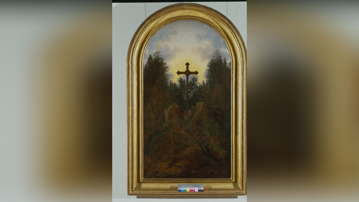 Kreuz Im Gebirge Caspar David Friedrich www.thueringer-allgemeine.de