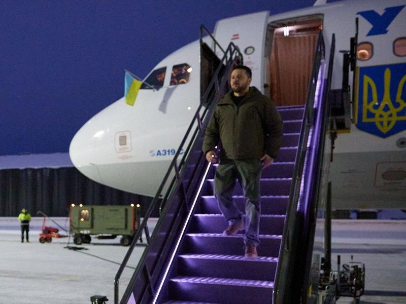 Selenskyj überraschend in Deutschland Was macht er in Wiesbaden?