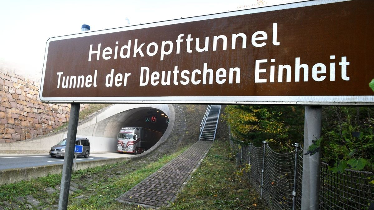 Zwischen Heiligenstadt und dem Heidkopftunnel gibt es ab Montag eine einstreifige Verkehrsführung.