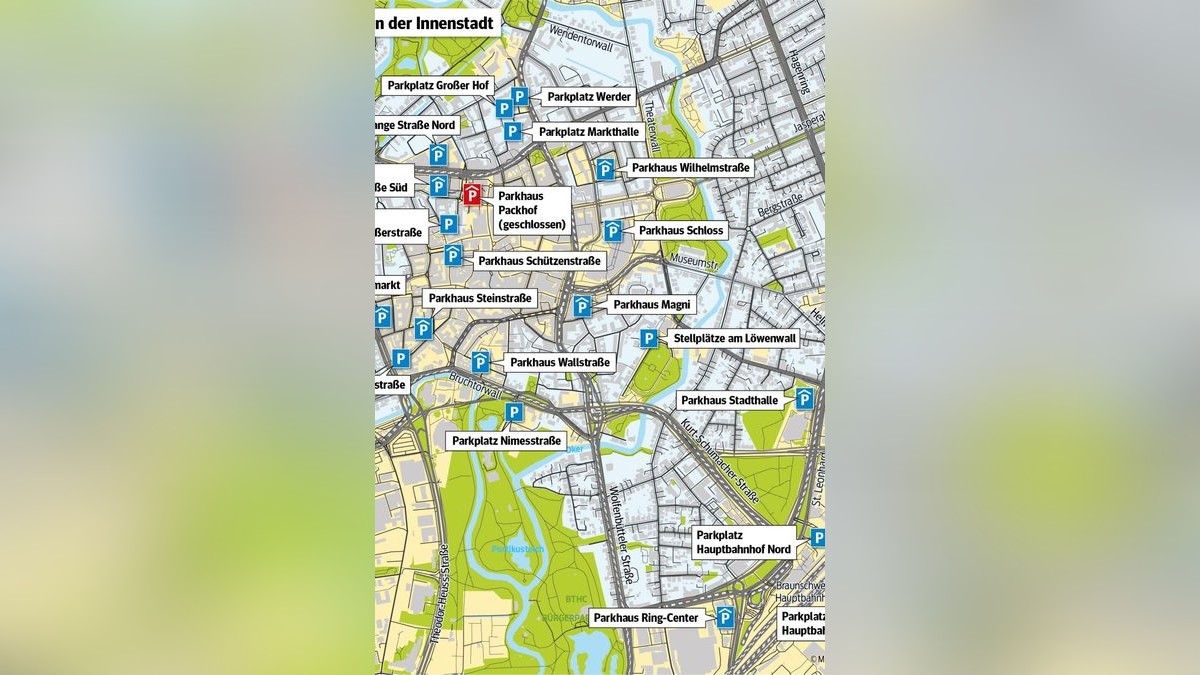 Tipps zum Parken vor Heiligabend in Braunschweigs Innenstadt
