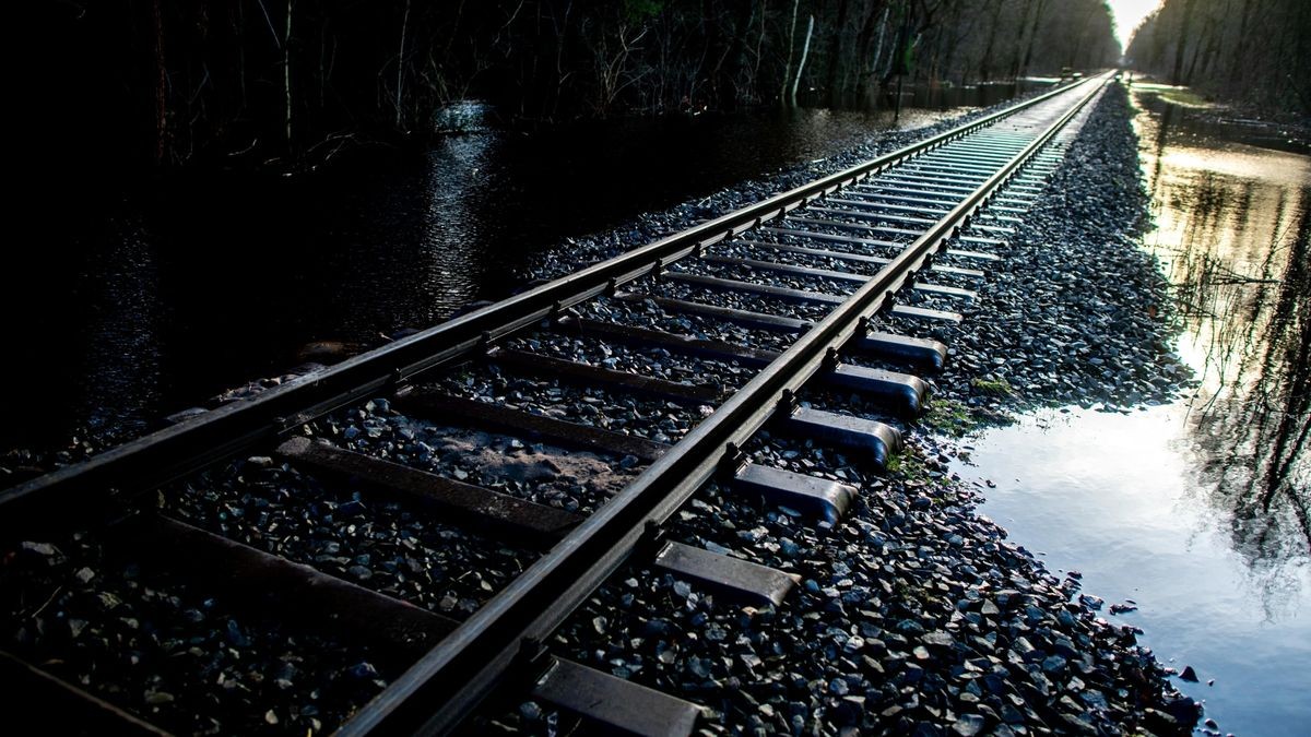 Am Dienstag musste die Bahnstrecke zwischen Sangerhausen und Artern gesperrt werden. (Symbolfoto)