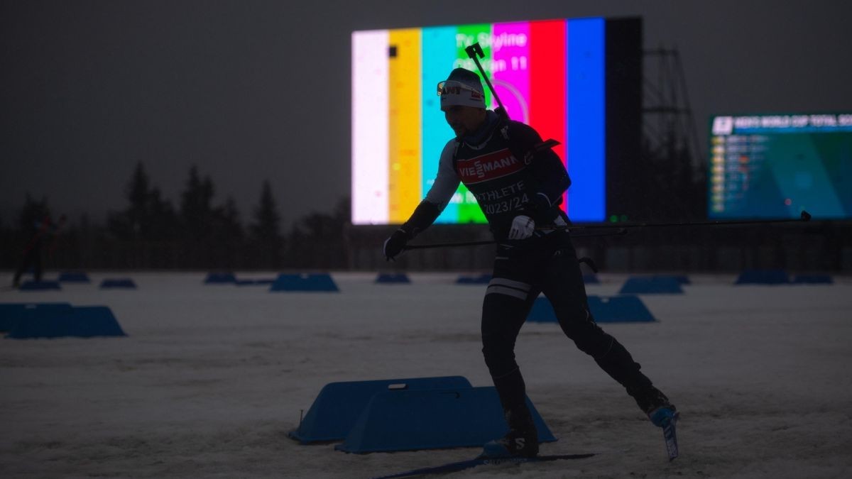 Regen und Wind setzten am Mittwoch in Oberhof nicht nur den Athleten zu. Auch die vielen Helfer beim Biathlon-Weltcup arbeiteten unter erschwerten Bedingungen.