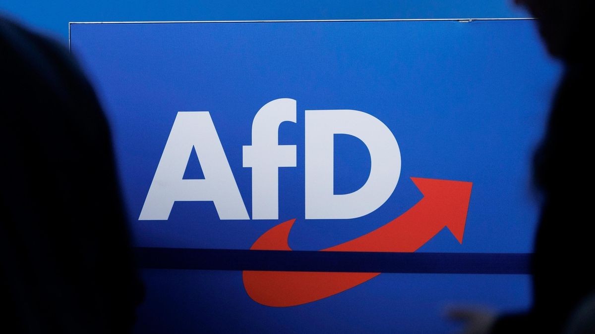 Das Parteilogo der AfD.