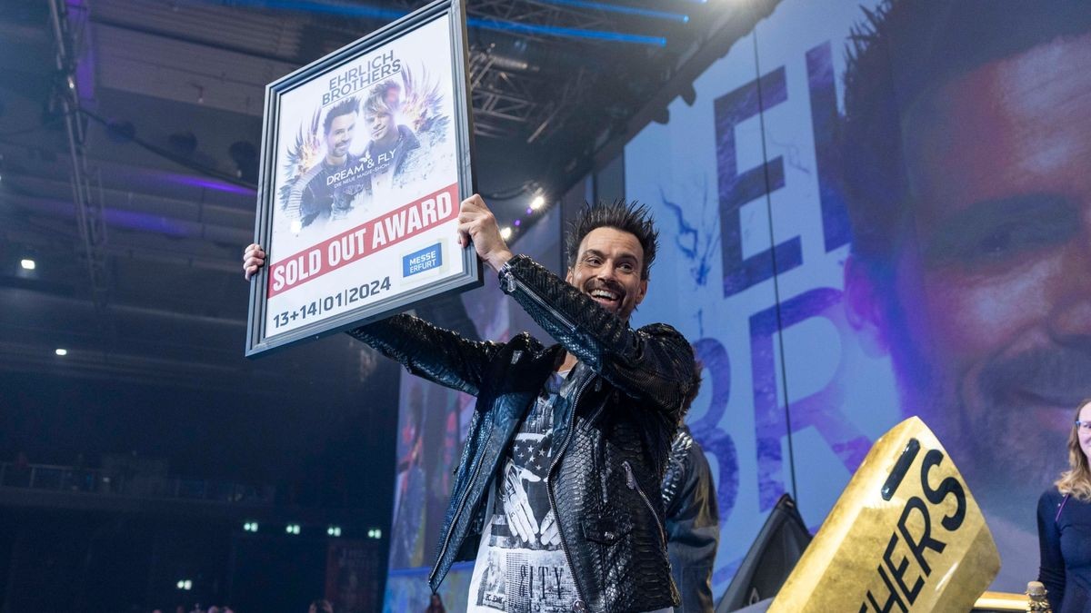  Ehrlich Brothers in der ausverkauften Messehalle Erfurt 