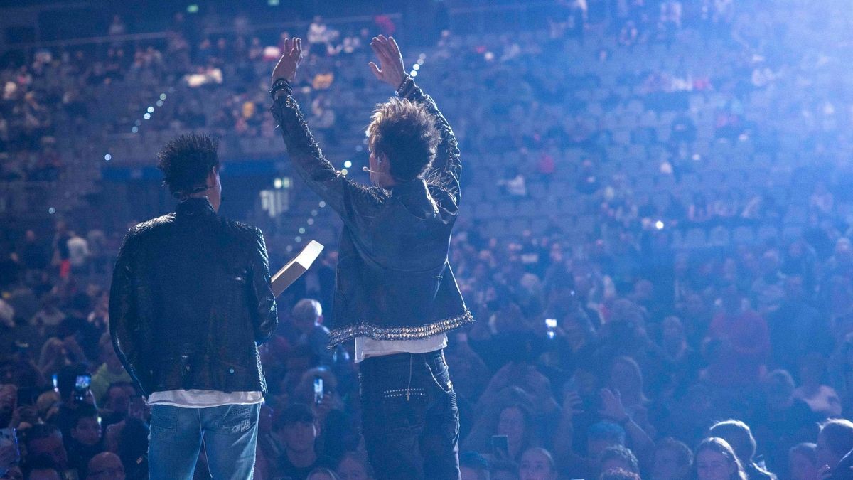  Ehrlich Brothers in der ausverkauften Messehalle Erfurt Motiv 