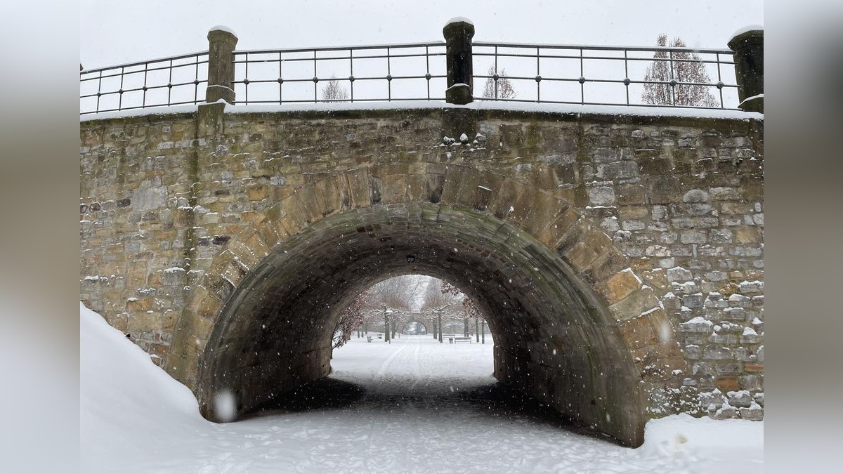 Seit Mittwochnachmittag schneit es auch im Kreis Gotha.