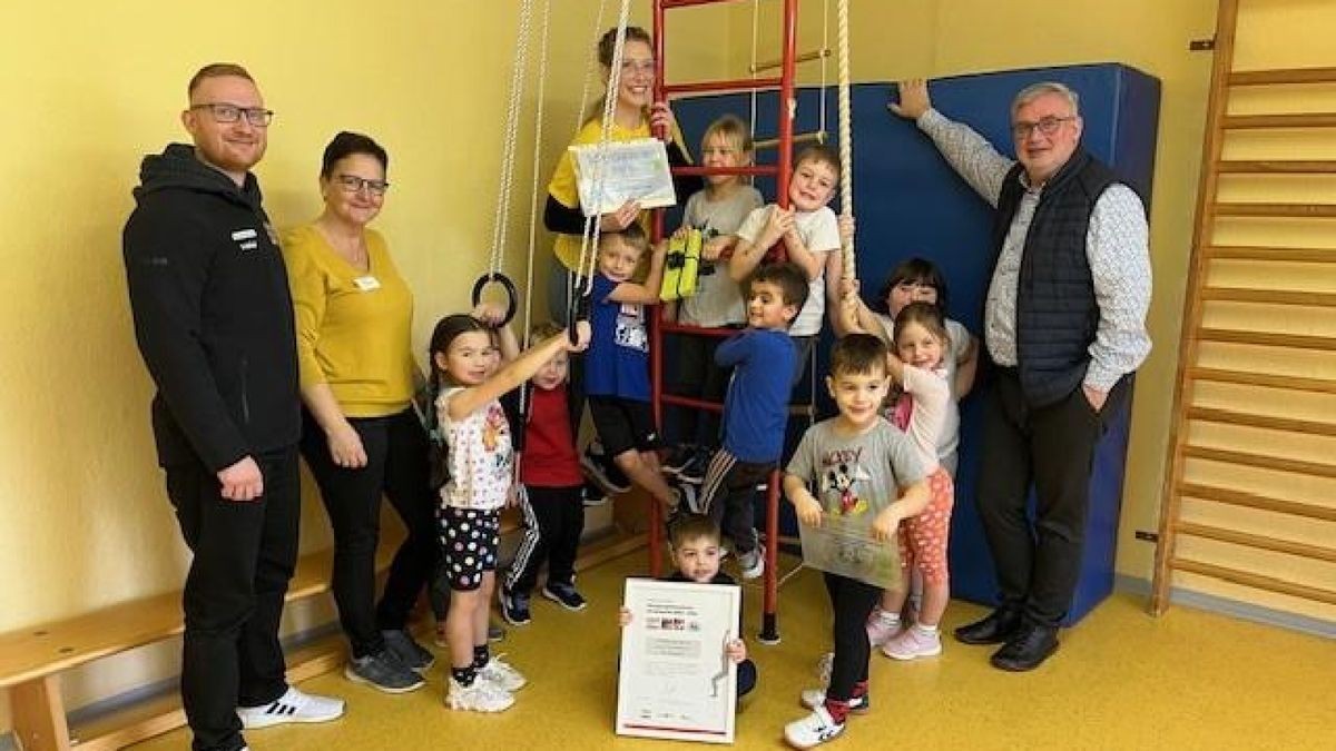 Auf Bewegung wird viel Wert gelegt: Nordhäuser Kindergarten verteidigt