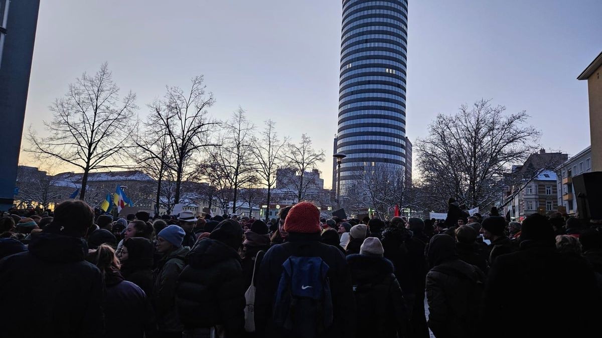 Weitere Bilder von der Demo in Jena.