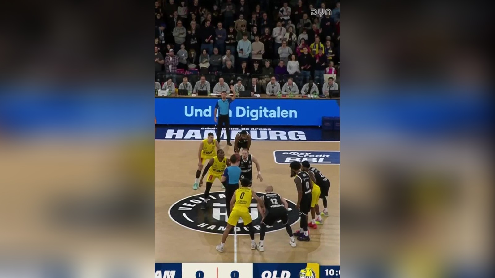 9x16 Spiel Highlights zu Veolia Towers Hamburg EWE Baskets Oldenburg (2)