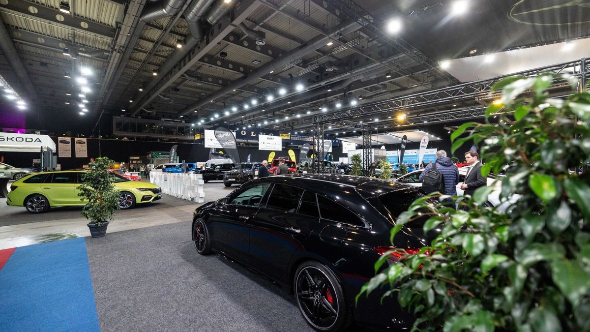 Eröffnungsveranstaltung der 16. Automobil-Messe Erfurt.