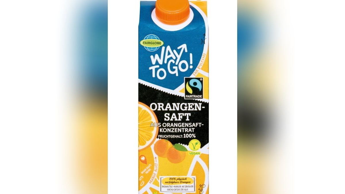 Fair, fruchtig, fantastisch: Orangensaft der Lidl-Eigenmarke &amp;quot;Way To Go ...