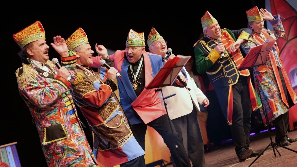 Närrisches Treiben bei Karnevalsshow in Braunschweig