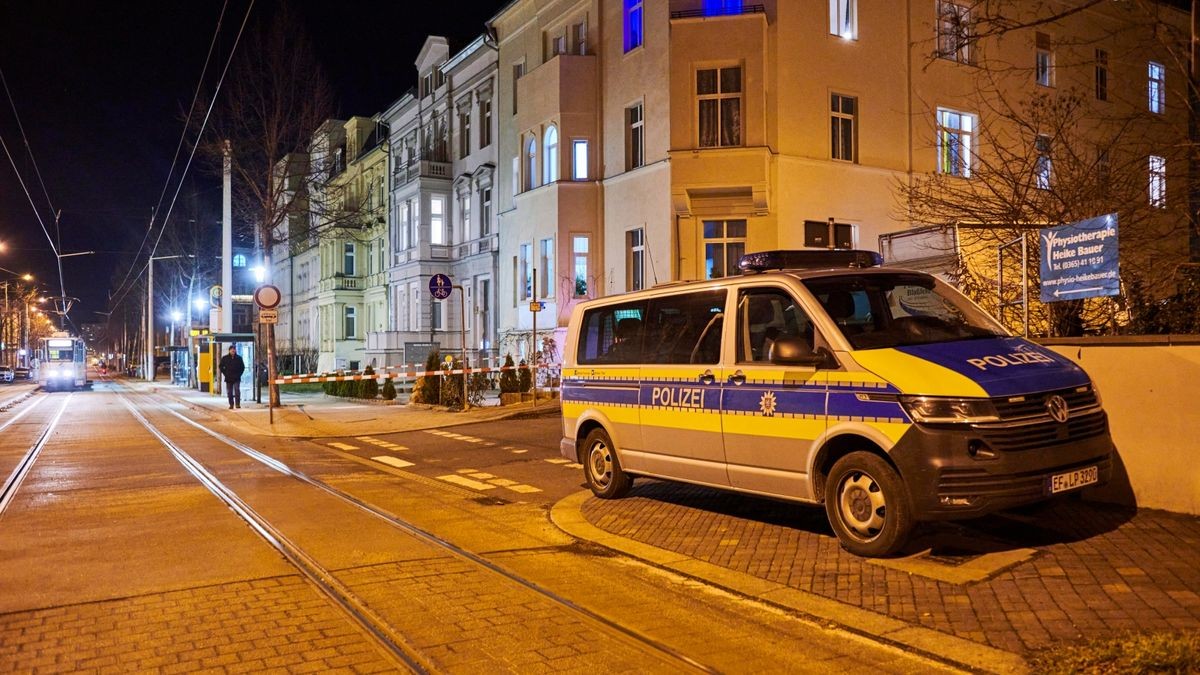 Polizeieinsatz in Gera Vorläufige Festnahme nach Attacke mit Messer