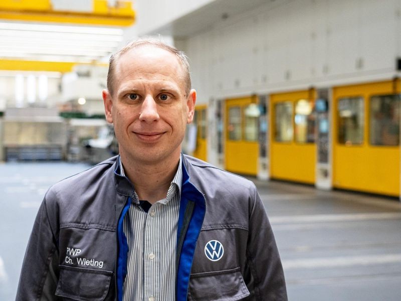 VW-Presswerk: Der neue Chef fuhr früher Rennen gegen Vettel
