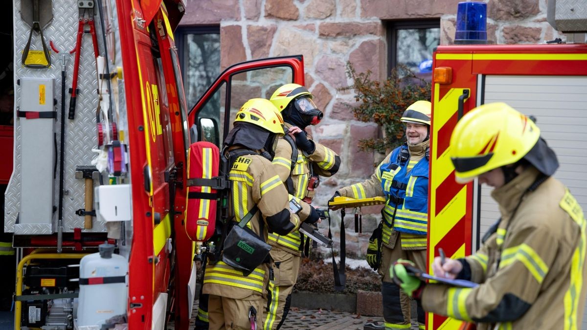 Weißes Pulver löst Feuerwerhreinsatz in Ilmenau aus.