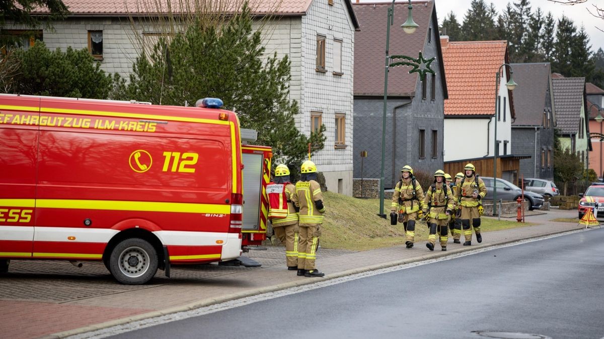 In Frauenwald, einem Ortsteil von Ilmenau, kam es am Donnerstag zu einem Feuerwehreinsatz.