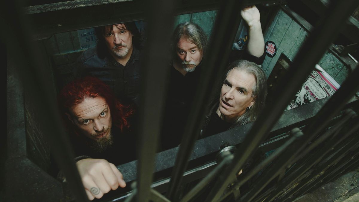 New Model Army: (von links) Ceri Monger, Michael Dean, Dean White und Justin Sullivan. Ihr neues Album heißt „Unbroken“.