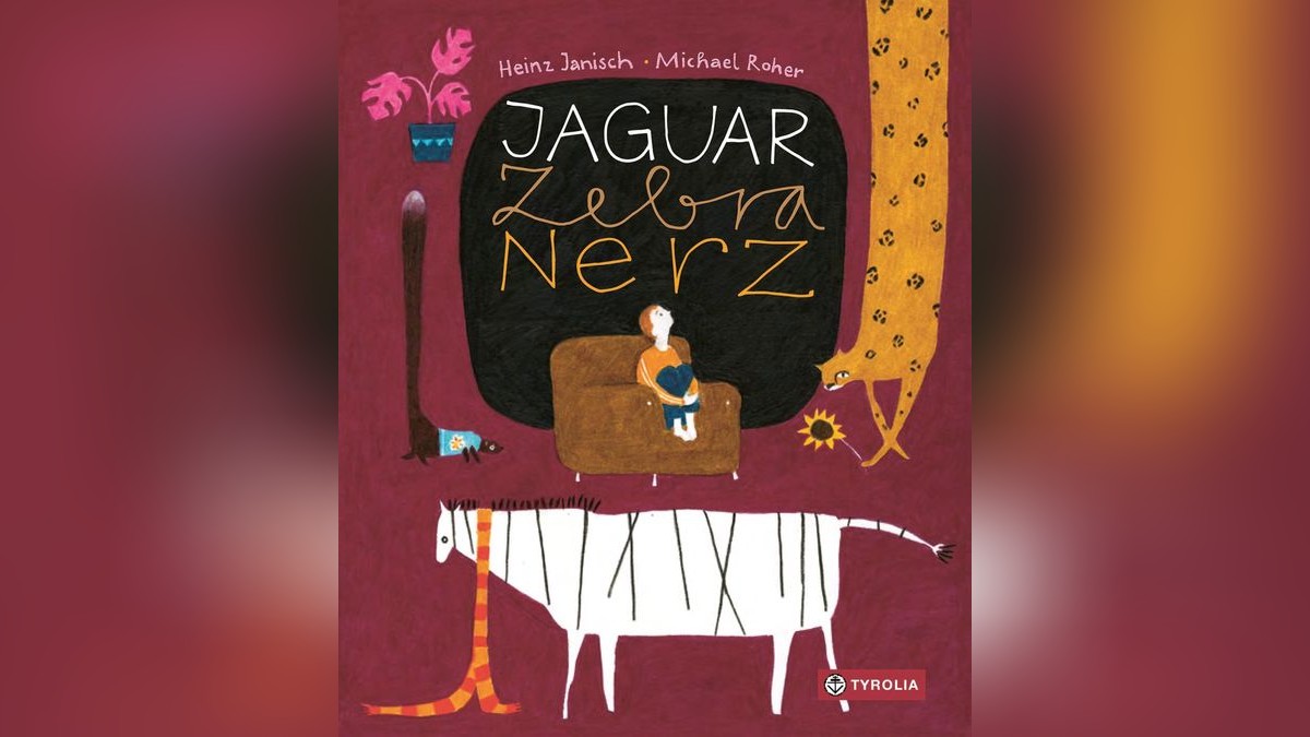 Heinz Janisch (Text), Michael Roher (Illu.): Jaguar Zebra Nerz. Tyrolia, 32 Seiten, 18 Euro, jedes Alter