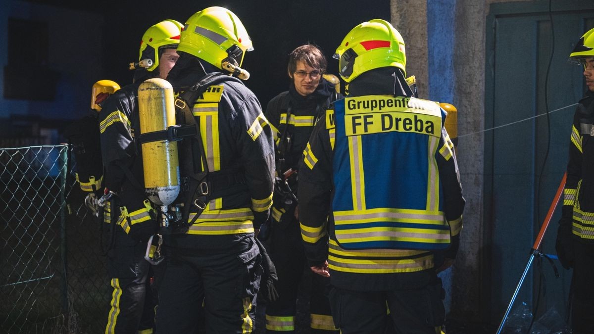 Im Laufe des heutigen Tages wollen sich Brandursachenermittler der Kripo Saalfeld alles nochmal genauer ansehen.