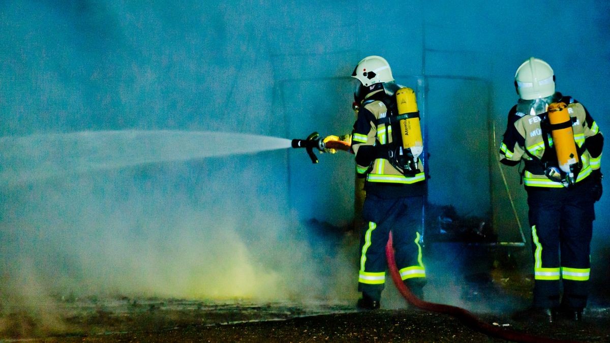 Die Feuerwehr hat einen Brand im Landkreis Gotha gelöscht (Symbolfoto).