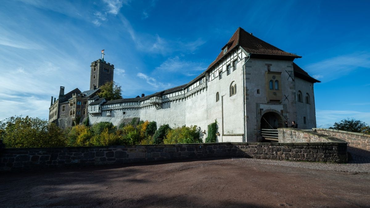 Die  Wartburg bei Eisenach ist ein Magnet für den Thüringer Tourismus.