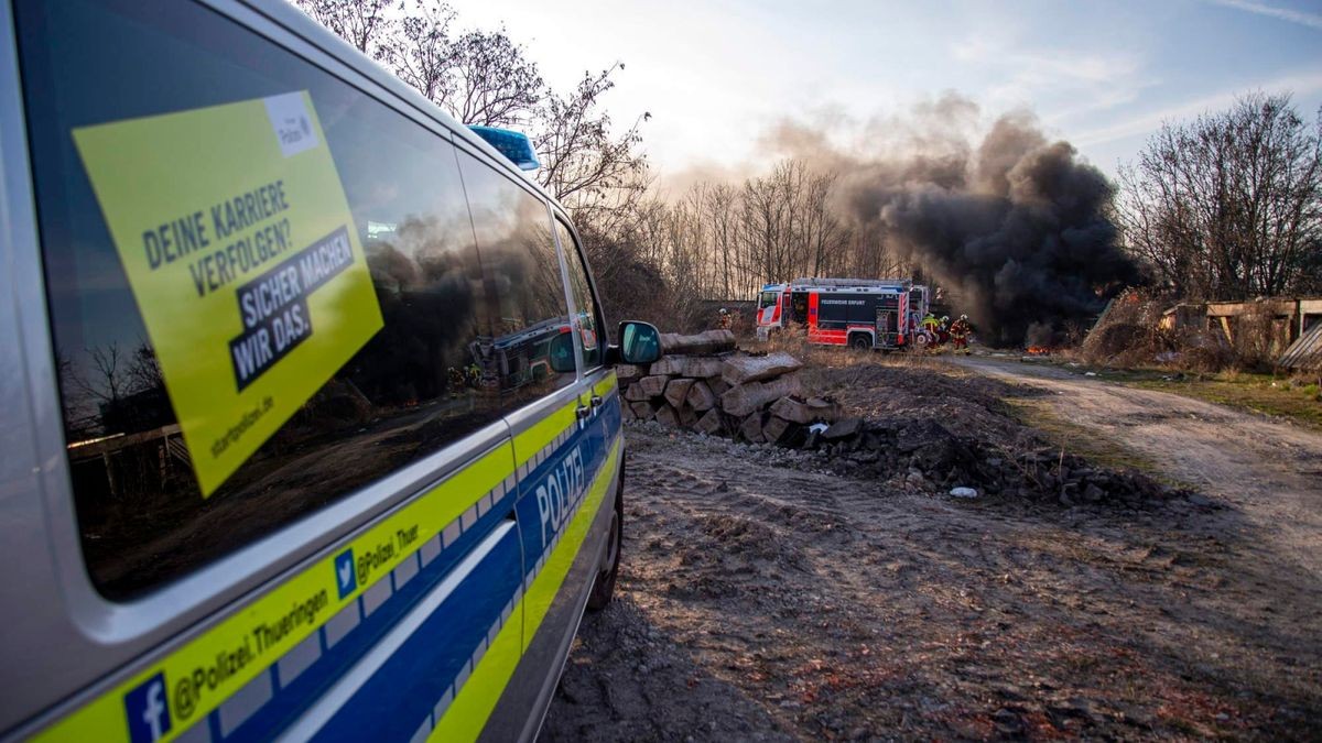 Die Polizei ermittelt zur Ursache.