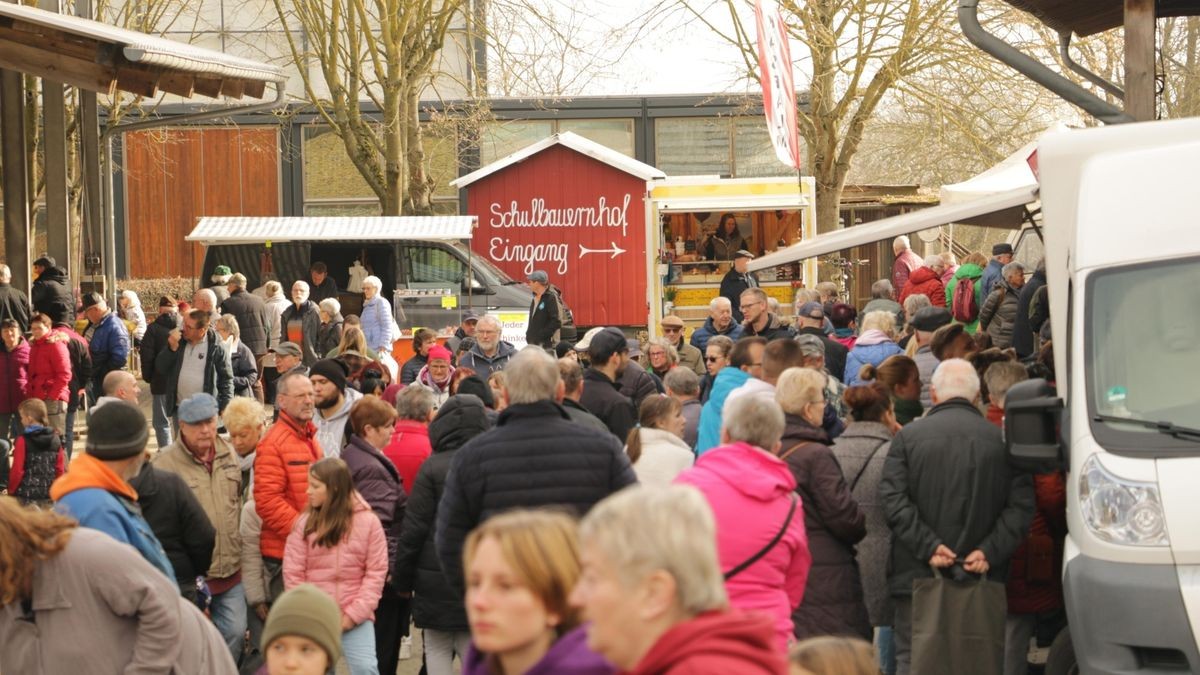 Der Andrang war von Anfang an riesig.