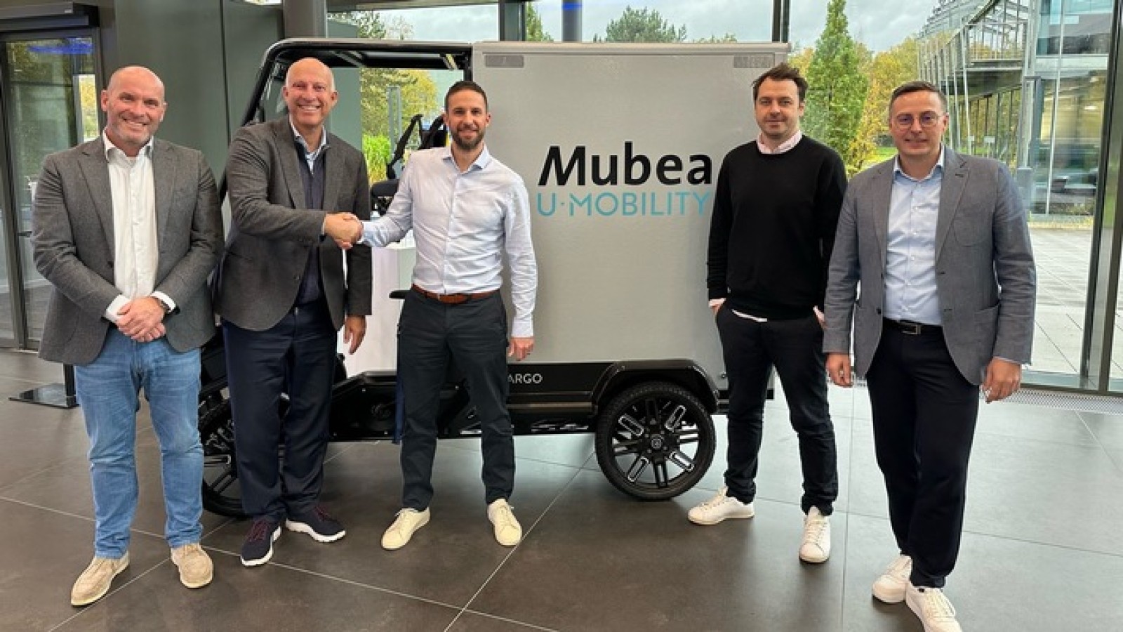 Mubea UMobility und Riva EV Mobility gestalten die Zukunft des E