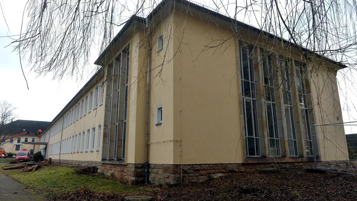 Die ehemalige Frauenklinik des Geraer Wismut-Krankenhauses.