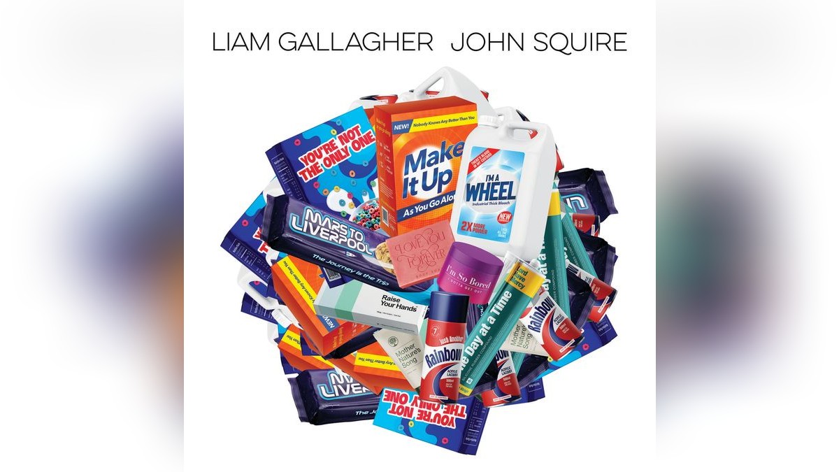 Das Cover des Albums „Liam Gallagher/John Squire“.