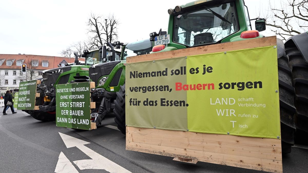 Mario Voigt kritisiert, dass die geplanten Entlastungen der Landwirte im Osten wenig helfen. (Symbolbild)