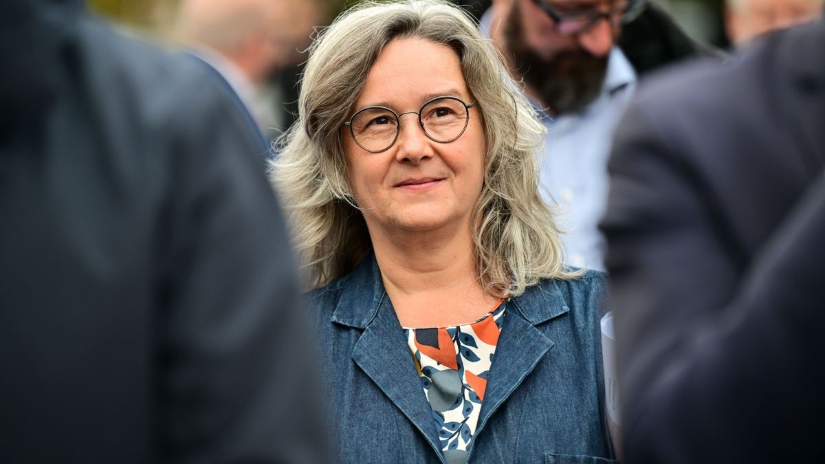 Heike Werner (Die Linke), Thüringer Ministerin für Arbeit, Soziales, Gesundheit Frauen und Familie (Archivbild).