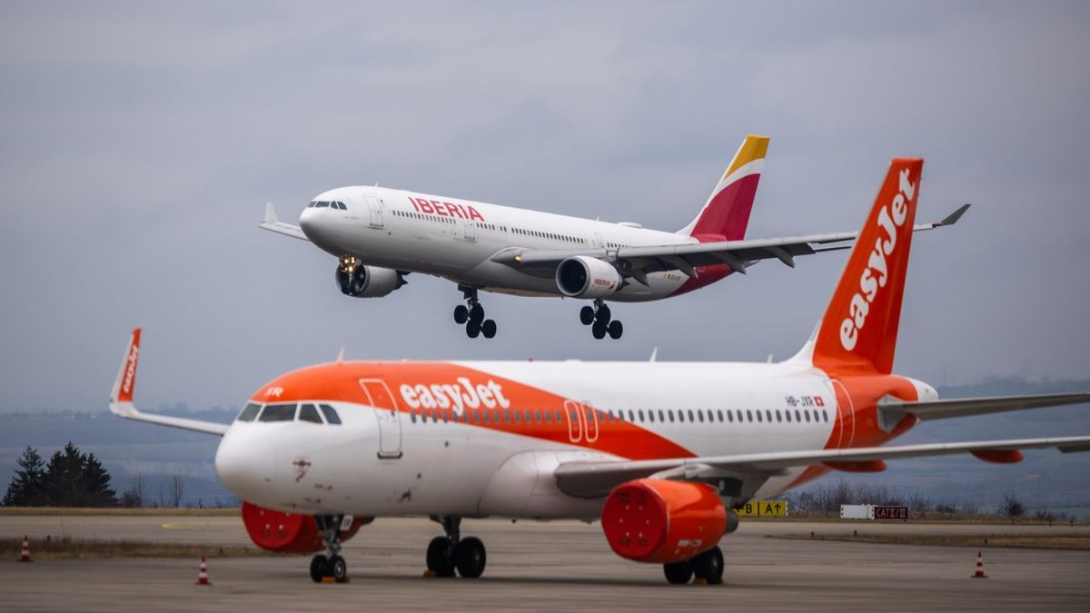 Mit dem Start des Sommerflugplanes am 31. März wird es wieder mehr Flüge am Erfurter Flughafen geben. (Archivfoto)