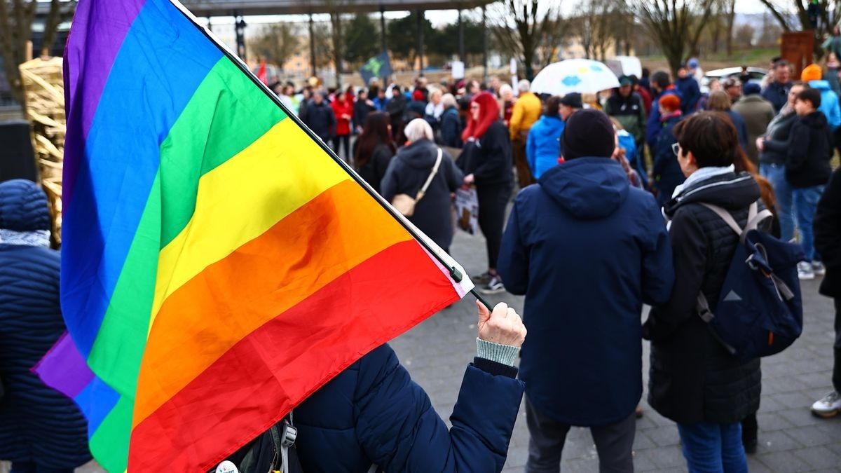 Die Demonstration in Leinefelde am 21. März verläuft friedlich.