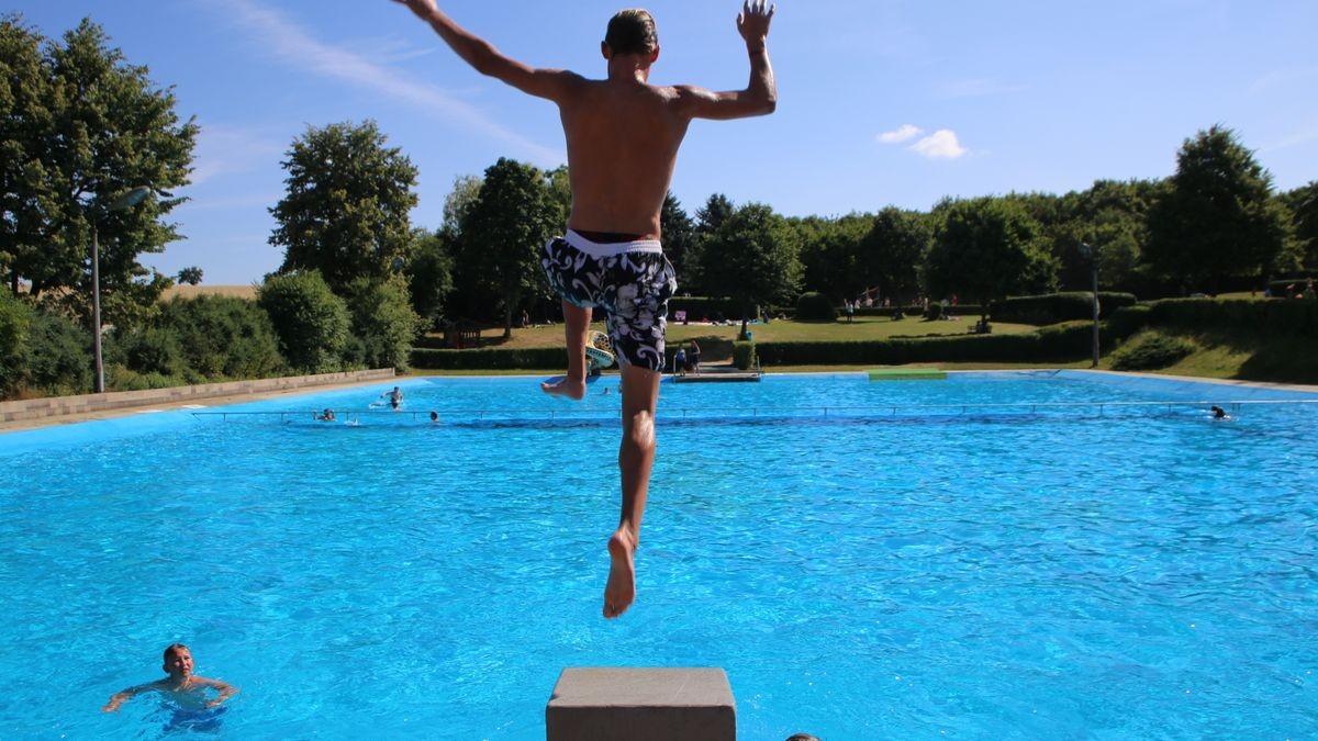 Das Freibad Vollmershain ist ein Anziehungsmagnet im Altenburger Land für Jung und Alt.