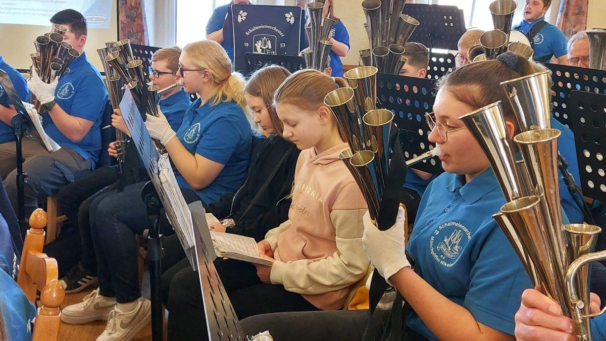 Durch öffentliche Proben und Auftritte gelingt es dem Verein immer wieder, Nachwuchs für die Instrumentengruppe zu begeistern.