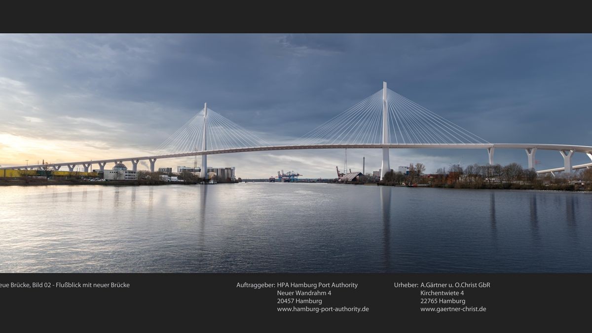 Hamburger Hafen: Neue Köhlbrandbrücke – Bund lässt Ko-Finanzierung offen