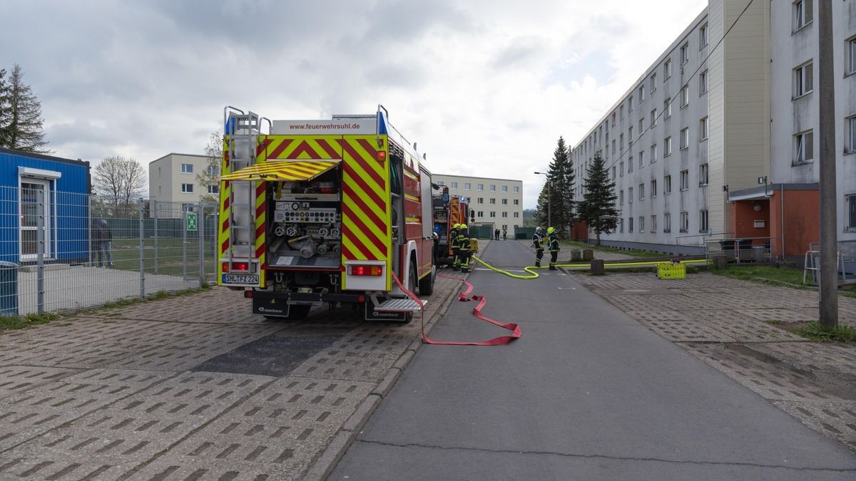 Erneuter Brand in Suhler Erstaufnahmeeinrichtung für Geflüchtete.