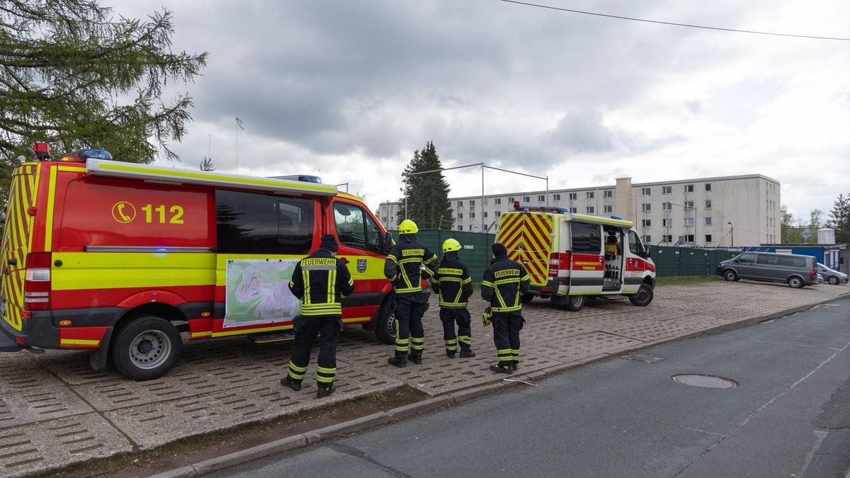 Erneuter Brand in Suhler Erstaufnahmeeinrichtung für Geflüchtete.