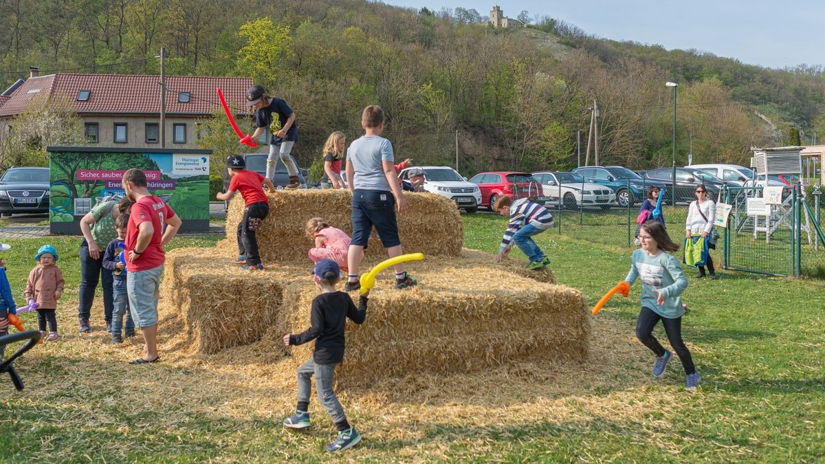 Das Familienfest am Gradierwerk Bad Sulza findet am Samstag, 27. April statt. So wurde vor zwei Jahren gefeiert.