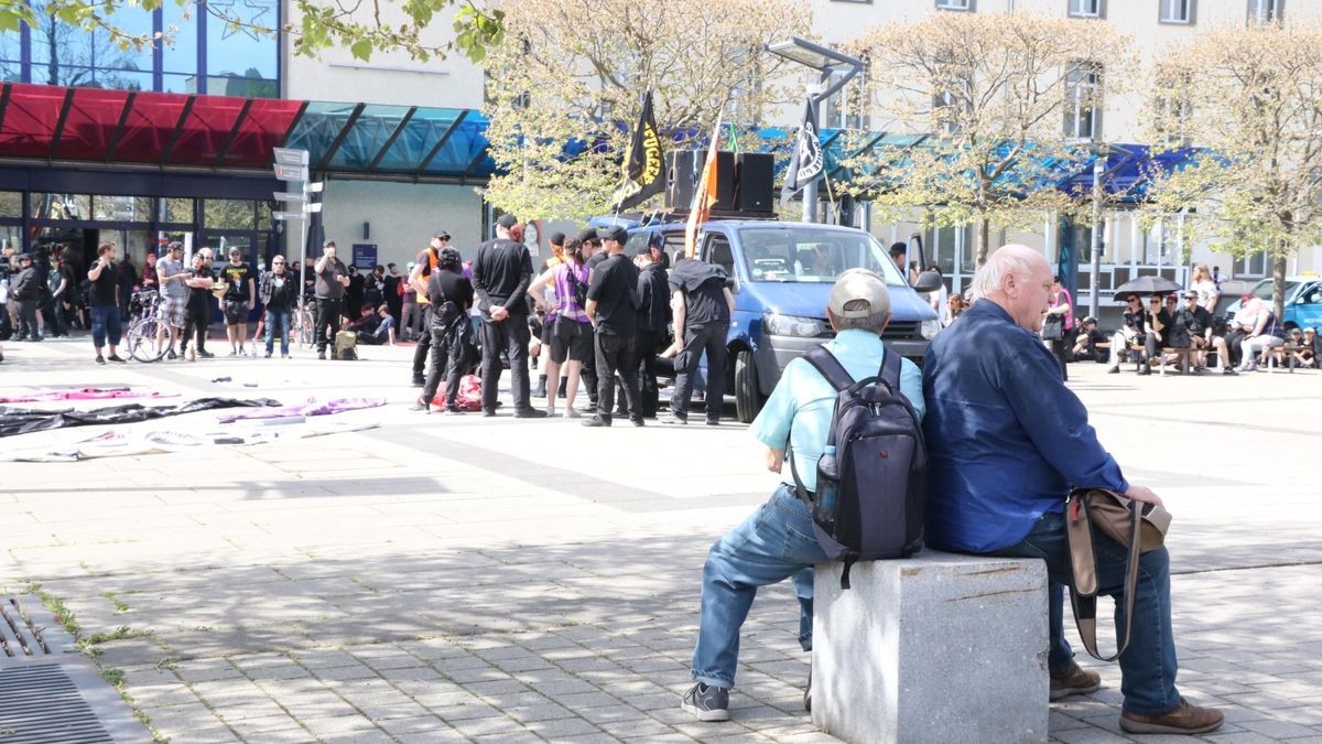 Rund 750 Teilnehmer haben sich am 1. Mai an der antifaschistischen Maidemonstration in Gera beteiligt.