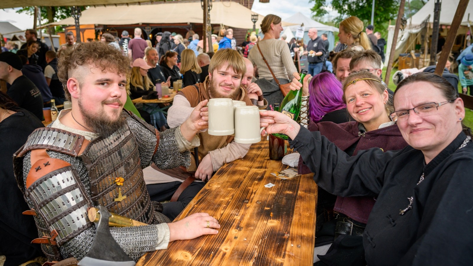 Zeitreise am Kemnader See Fast 60 Bilder vom WikingerFest