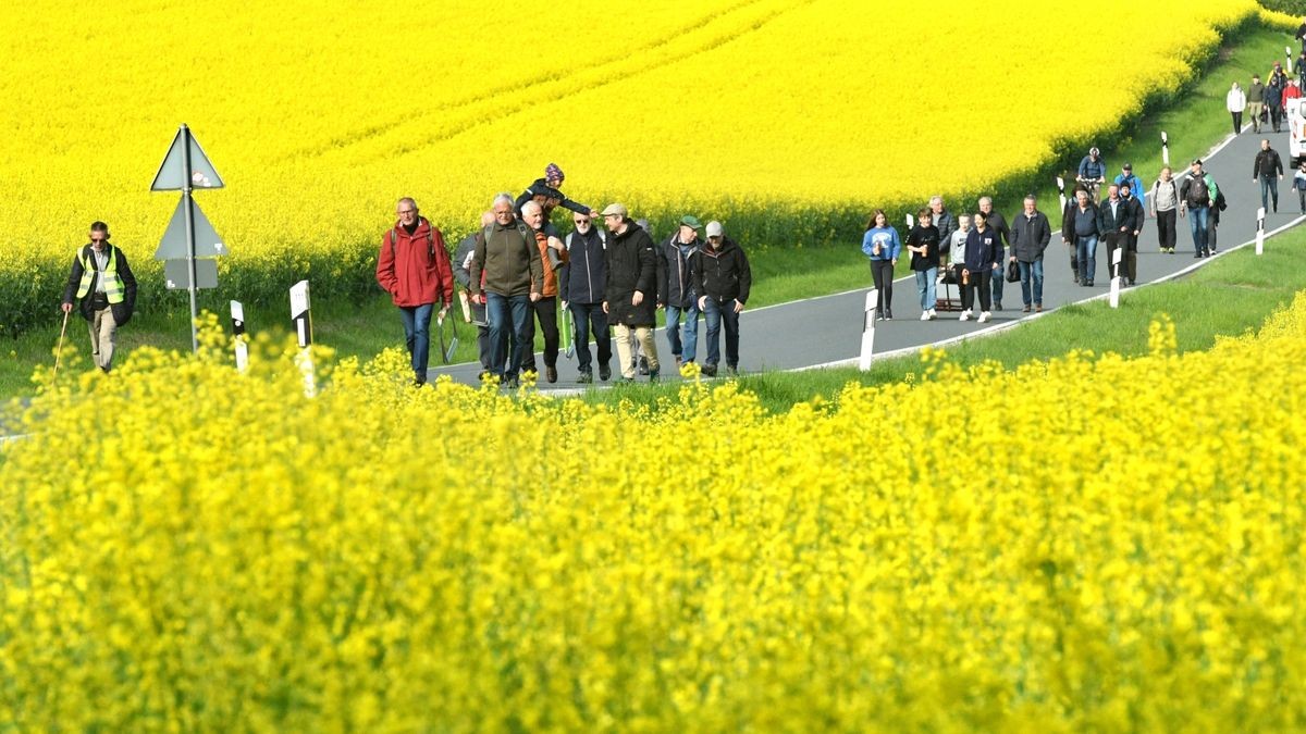 Etwa 6500 Menschen pilgerten im vergangenen Jahr an Christi Himmelfahrt zur traditionellen Männerwallfahrt zum Klüschen Hagis.