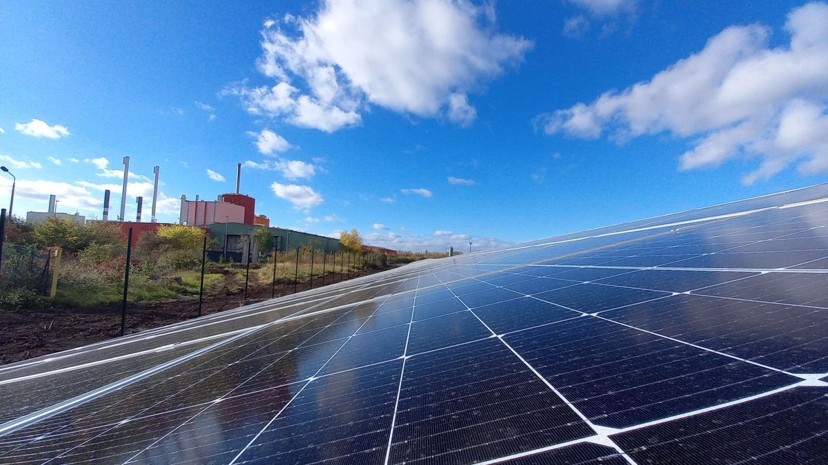 Photovoltaikanlage der Erfurter Stadtwerke