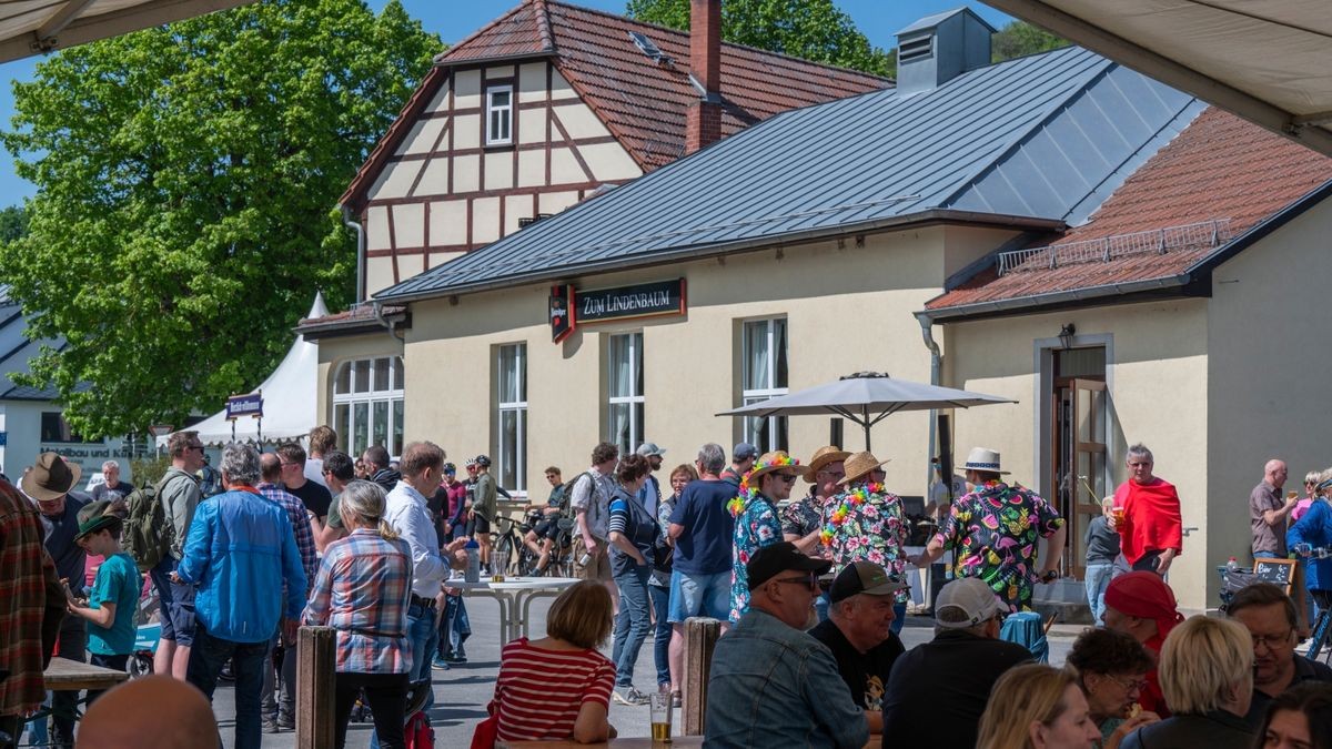 Himmelfahrts Wanderer bei Hetschburg